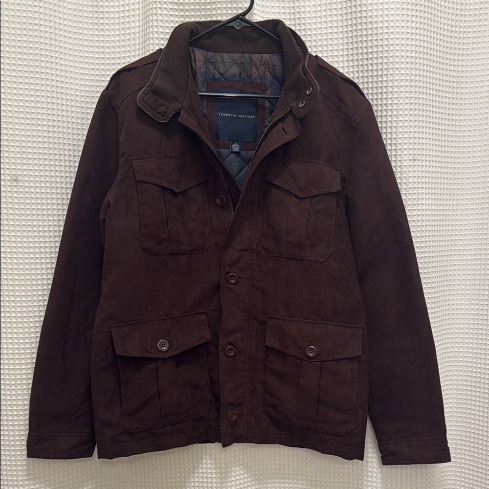 Tommy Hilfiger Brown Military Field Jacket